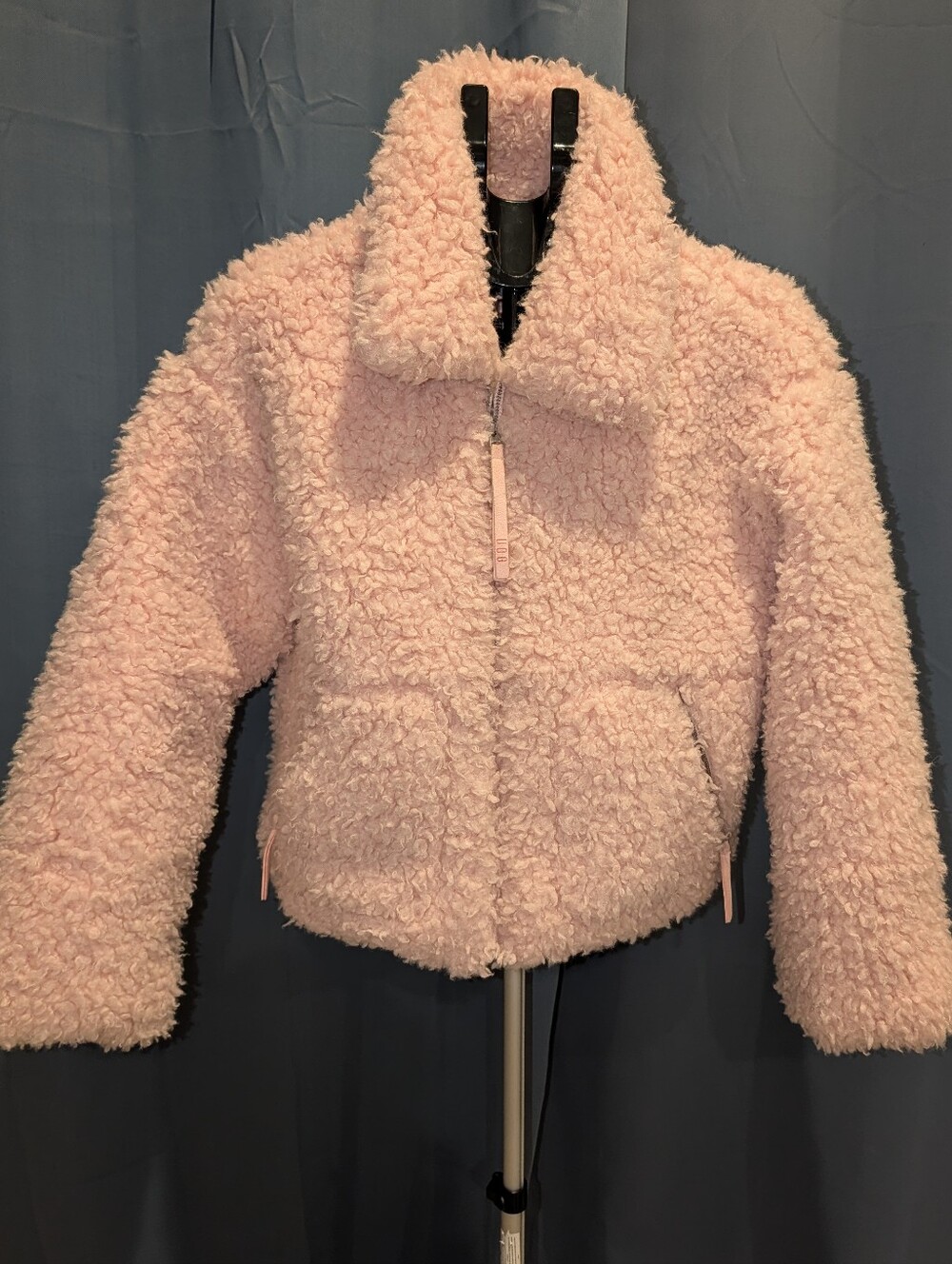 UGG Plush Sherpa Jacket in Soft Pink